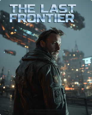 Cartel de cine de una película de acción hecho con IA